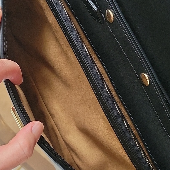 MaxMara Black Leather Crossbody Bag - Picture 15 of 17